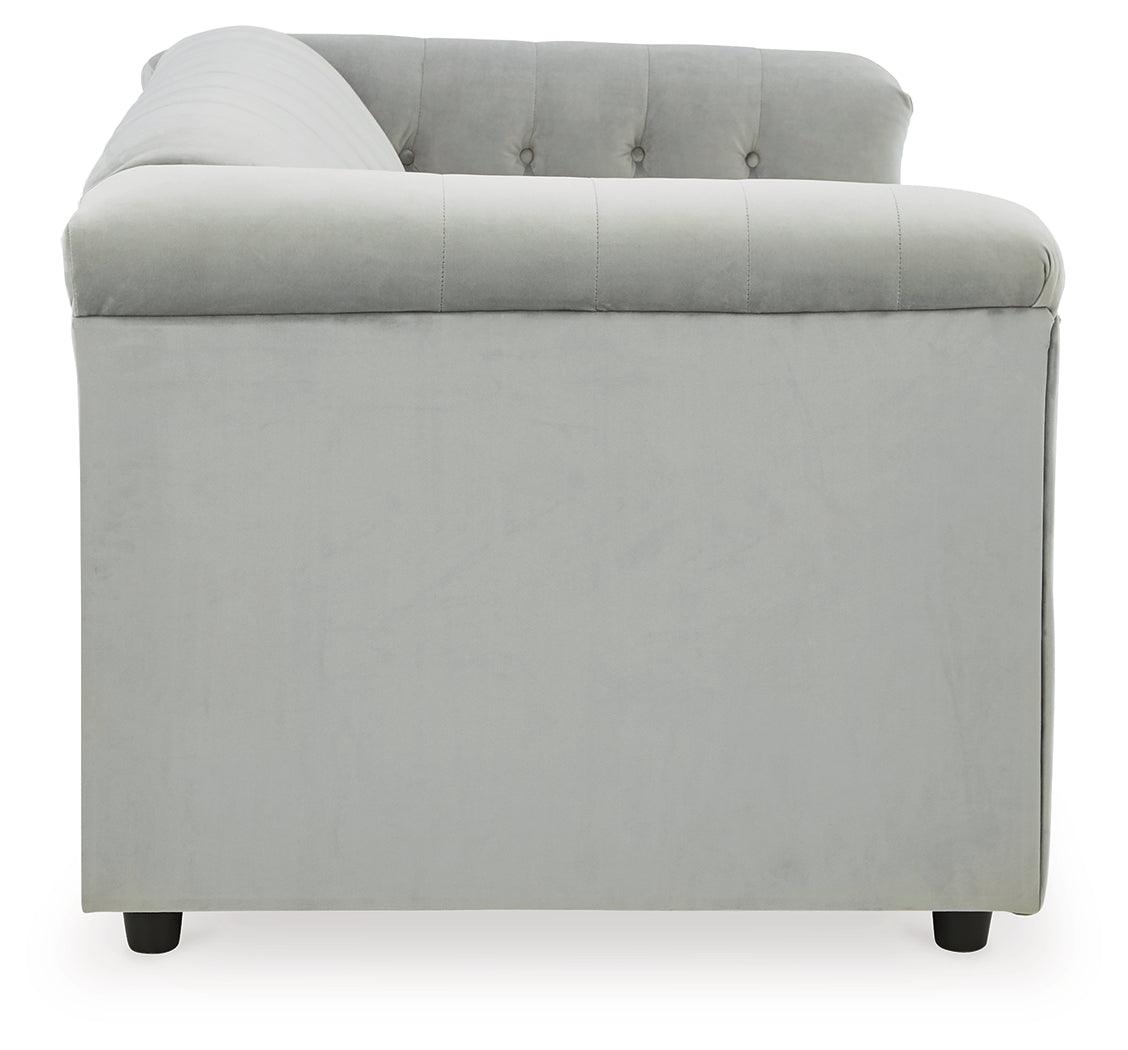 Josanna Gray Sofa, Loveseat And Chair - Ella Furniture