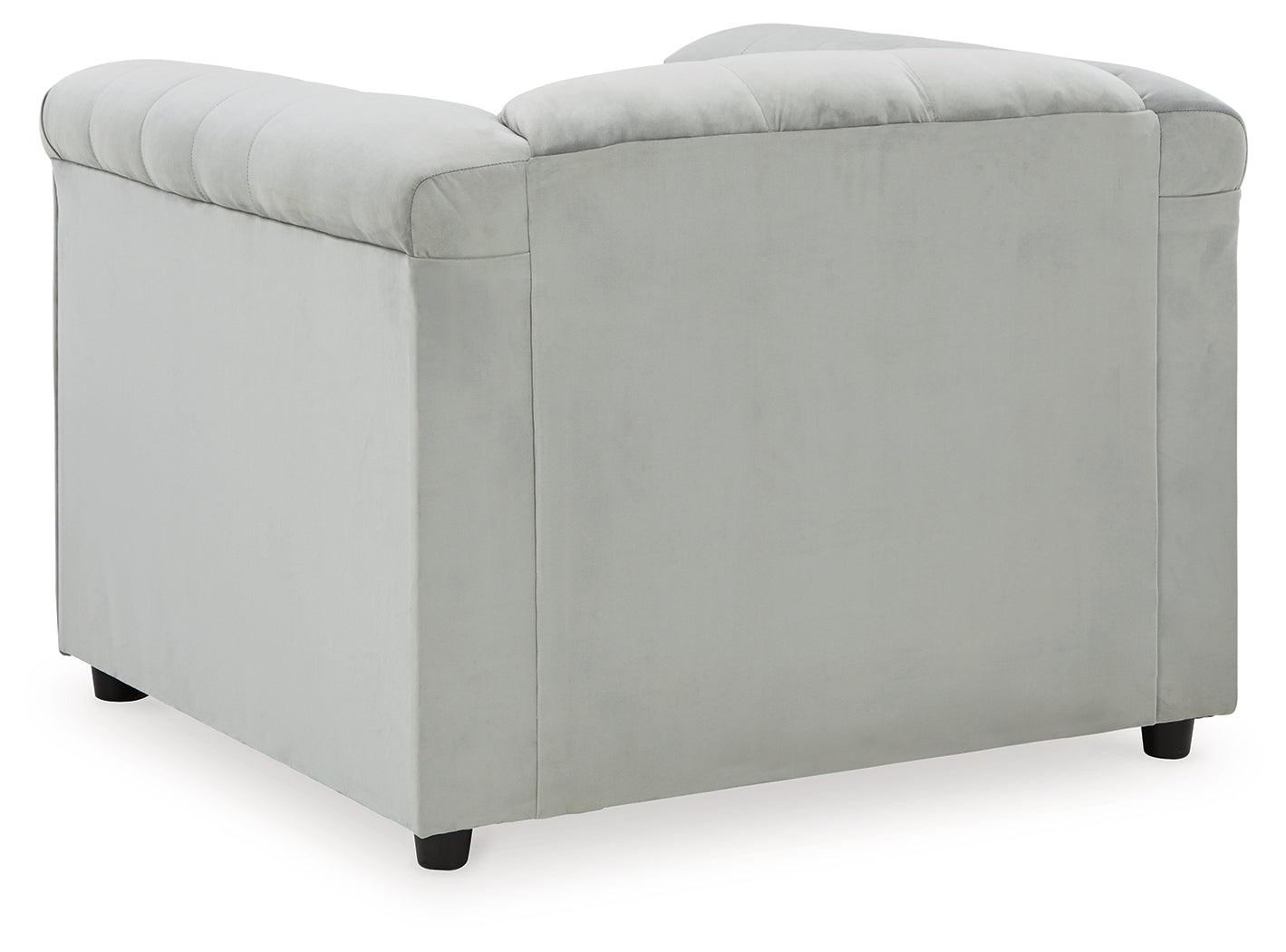 Josanna Gray Sofa, Loveseat And Chair - Ella Furniture