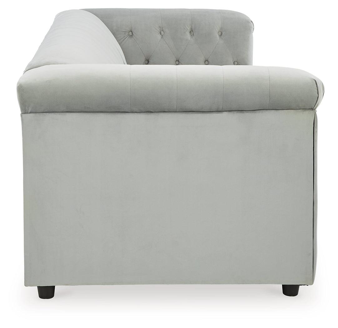 Josanna Gray Sofa, Loveseat And Chair - Ella Furniture