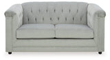 Josanna Gray Sofa, Loveseat And Chair - Ella Furniture