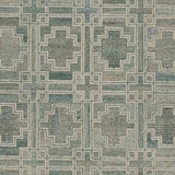 Jossland Green/Ivory Medium Rug - Ella Furniture