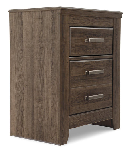 Juararo Dark Brown Panel Bedroom Set - Ella Furniture