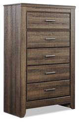 Juararo Dark Brown Poster Bedroom Set - Ella Furniture