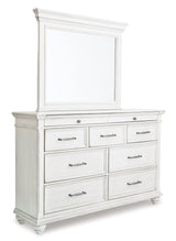 Kanwyn Whitewash Panel Storage Bedroom Set - Ella Furniture