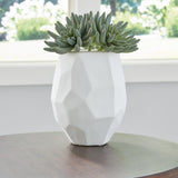 Karenton White Vase from Ella Furniture