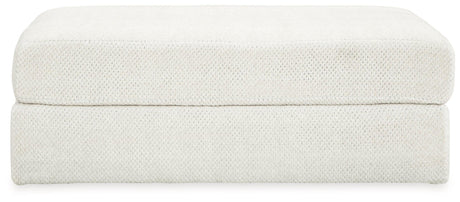 Karinne Linen Chair And Ottoman - Ella Furniture
