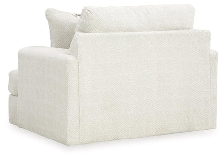 Karinne Linen Sofa, Loveseat, Chair And Ottoman - Ella Furniture
