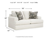Karinne Linen Sofa, Loveseat, Chair And Ottoman - Ella Furniture