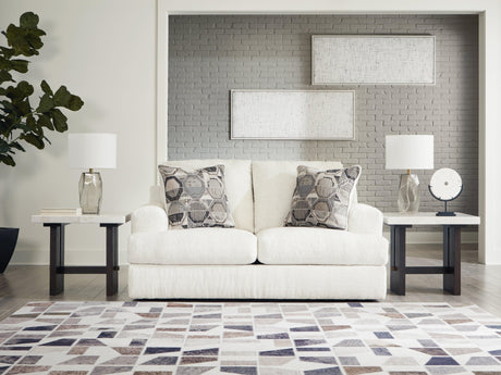 Karinne Linen Sofa, Loveseat, Chair And Ottoman - Ella Furniture