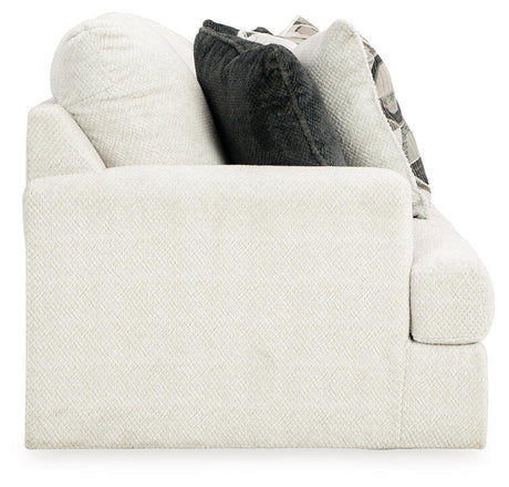 Karinne Linen Sofa, Loveseat, Chair And Ottoman - Ella Furniture