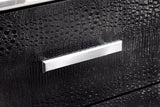 Kaydell Black Panel Storage Bedroom Set - Ella Furniture