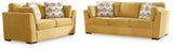 Keerwick Sunflower Sofa And Loveseat - Ella Furniture