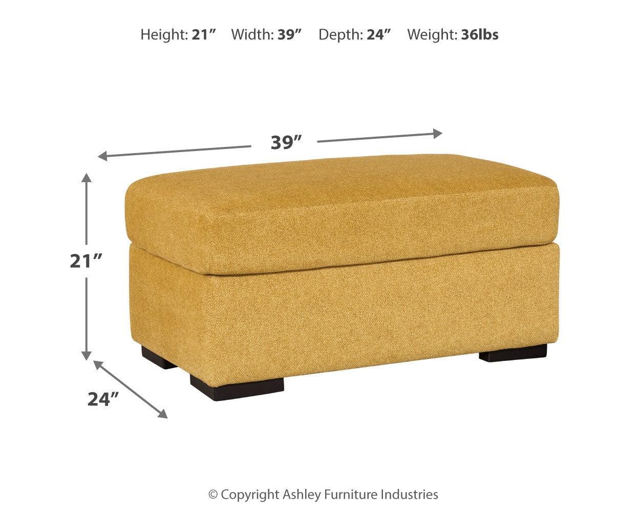 Keerwick Sunflower Sofa, Loveseat, Chair And Ottoman - Ella Furniture