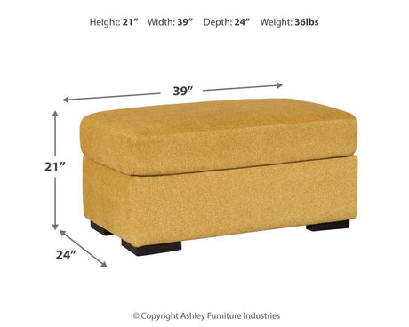 Keerwick Sunflower Sofa, Loveseat, Chair And Ottoman - Ella Furniture