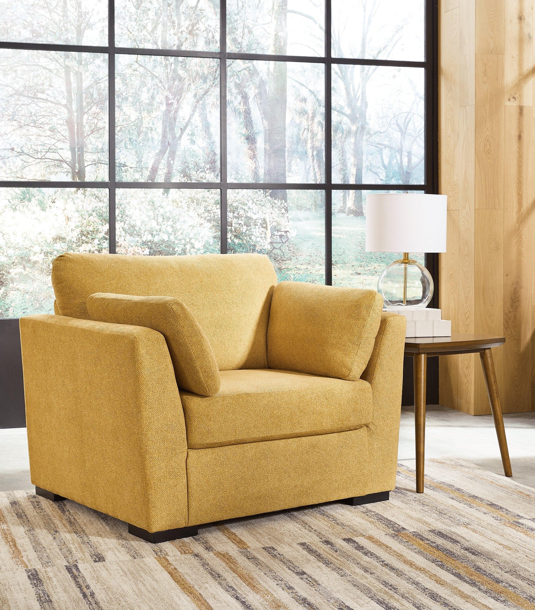 Keerwick Sunflower Sofa, Loveseat, Chair And Ottoman - Ella Furniture