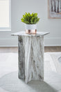 Keithwell Gray Accent Table - Ella Furniture