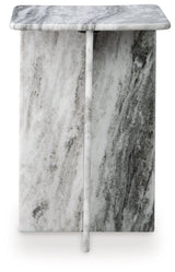 Keithwell Gray Accent Table - Ella Furniture