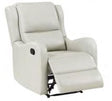 KELSEY Kelsey Upholstered English Arm Recliner Chair Ivory 609373 - Ella Furniture