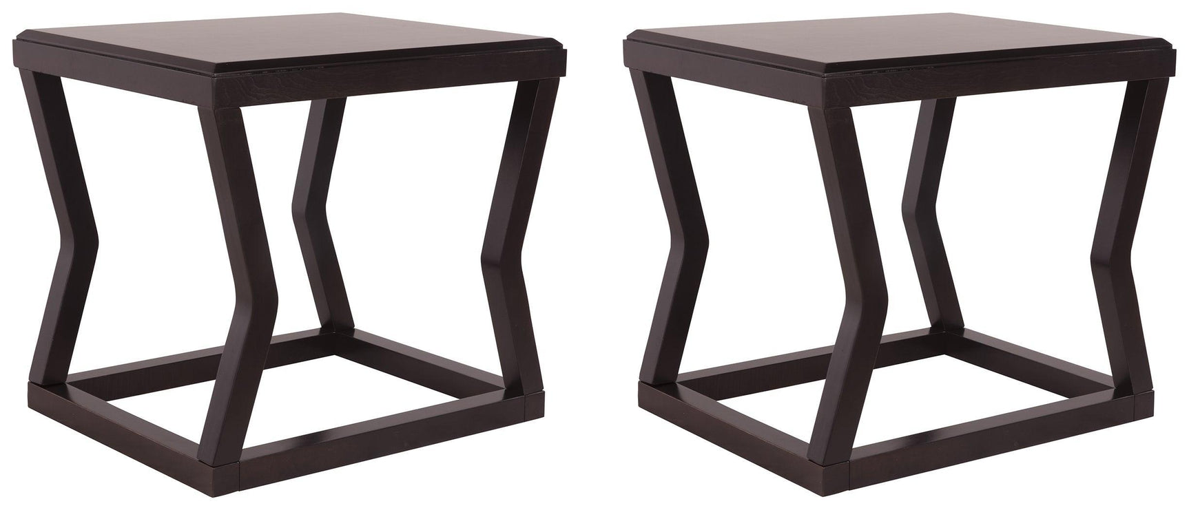 Kelton Espresso 2 End Tables - Ella Furniture