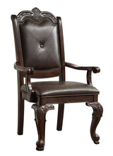 Kiera Brown Traditional Wood Veneers And Solids Formal Extendable Dining Room Set - Ella Furniture