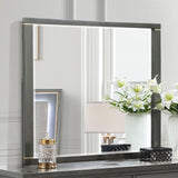 Kieran Dresser Mirror Grey 224744 - Ella Furniture