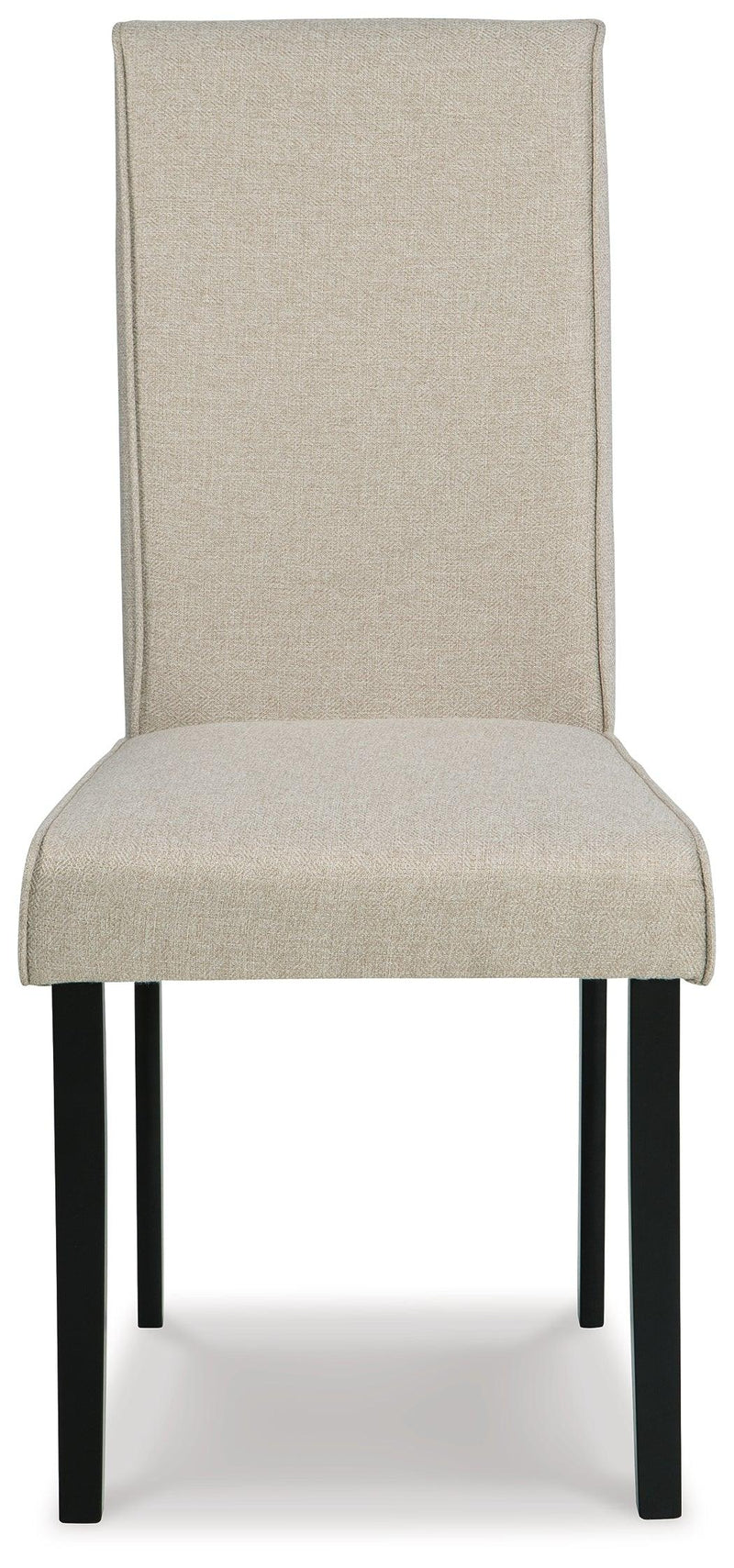 Kimonte Dark Brown/beige 2-Piece Dining Room Chair - Ella Furniture