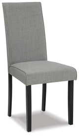 Kimonte Dark Brown/gray 2-Piece Dining Room Chair - Ella Furniture