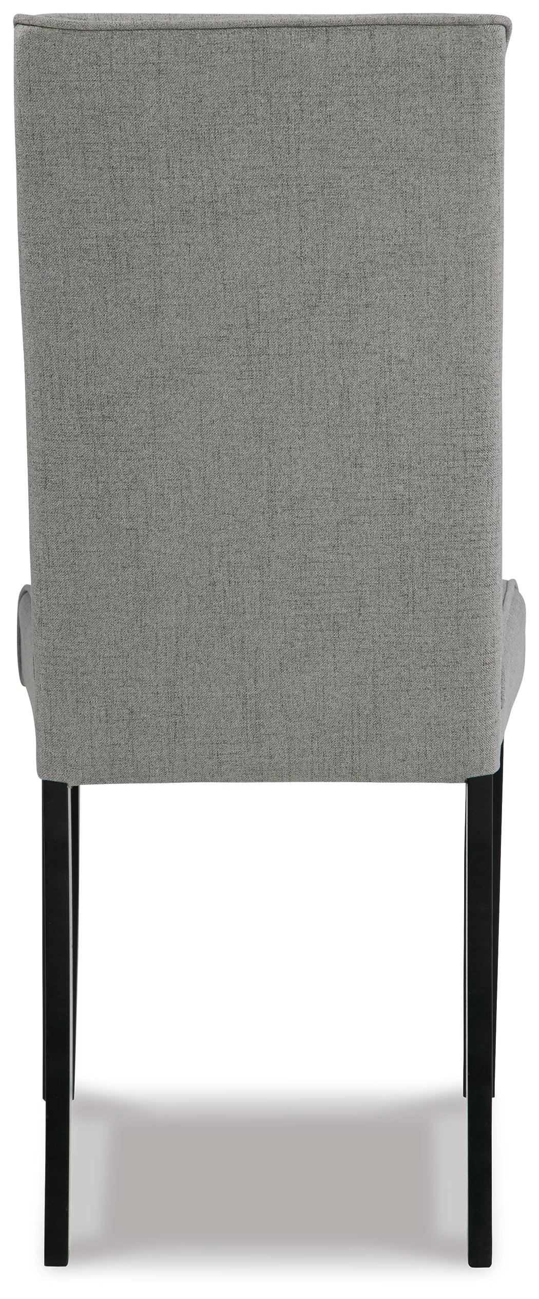 Kimonte Dark Brown/gray 2-Piece Dining Room Chair - Ella Furniture