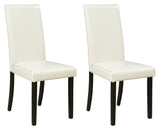 Kimonte Ivory 2-Piece Dining Room Chair - Ella Furniture