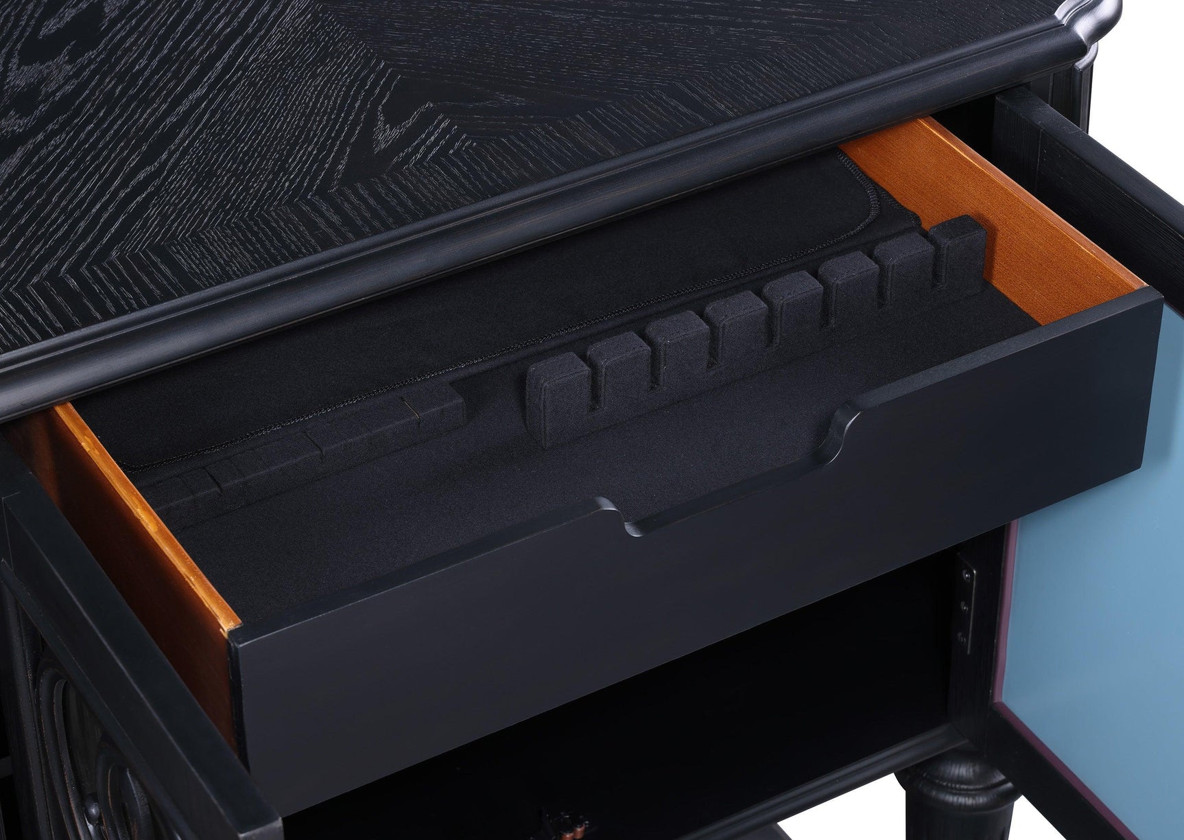 Kingsbury Dark Gray Modern Contemporary Solid Wood Fabric Upholstered Dining Room Set - Ella Furniture