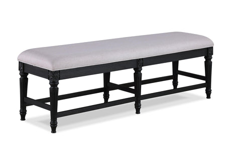 Kingsbury Dark Gray Modern Contemporary Solid Wood Storage Dining Sideboard - Ella Furniture