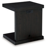 Kocomore Brown/natural Chairside End Table - Ella Furniture