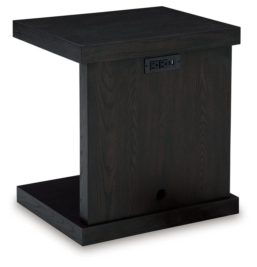 Kocomore Brown/natural Chairside End Table - Ella Furniture