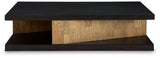 Kocomore Brown/natural Coffee Table - Ella Furniture