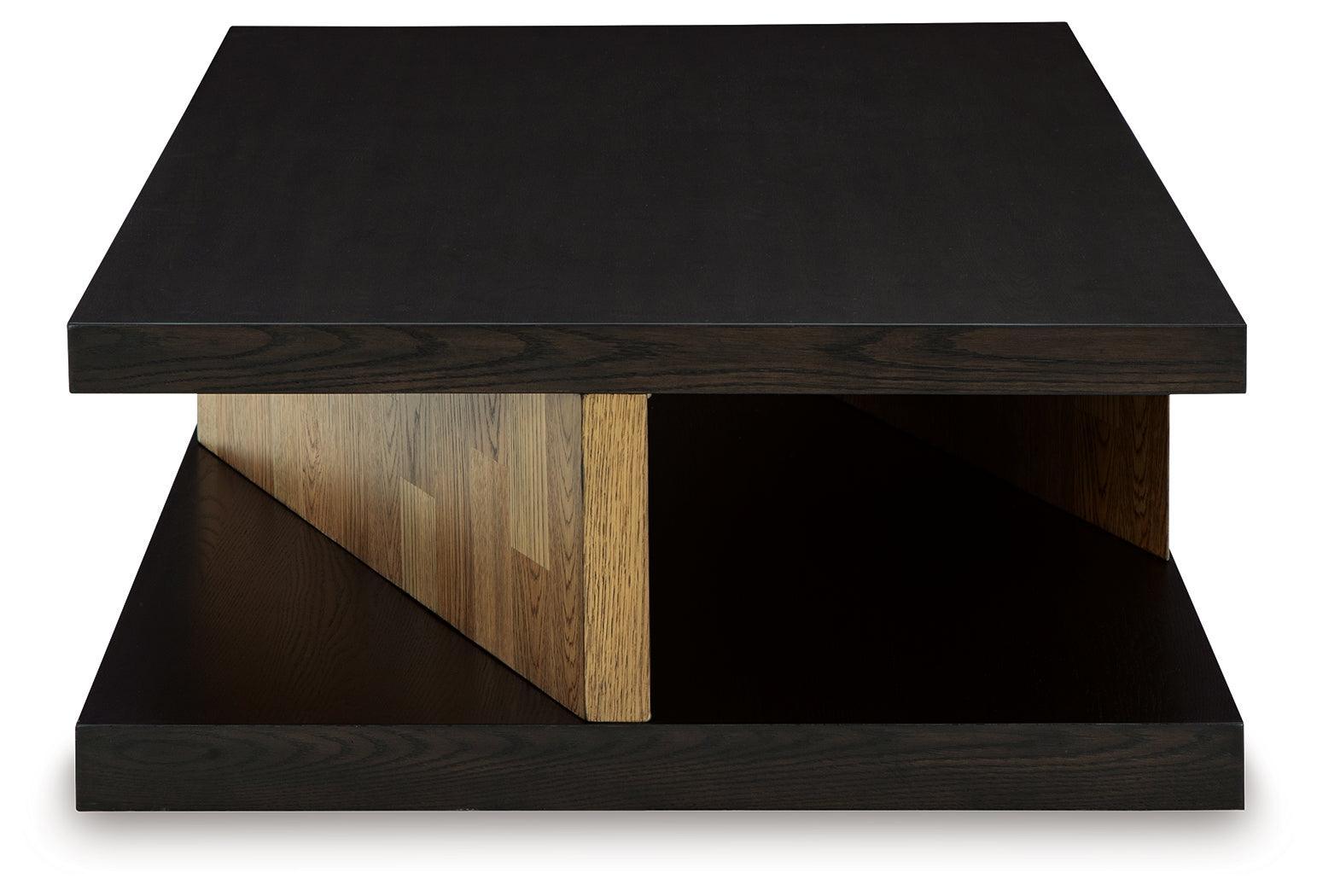 Kocomore Brown/natural Coffee Table - Ella Furniture