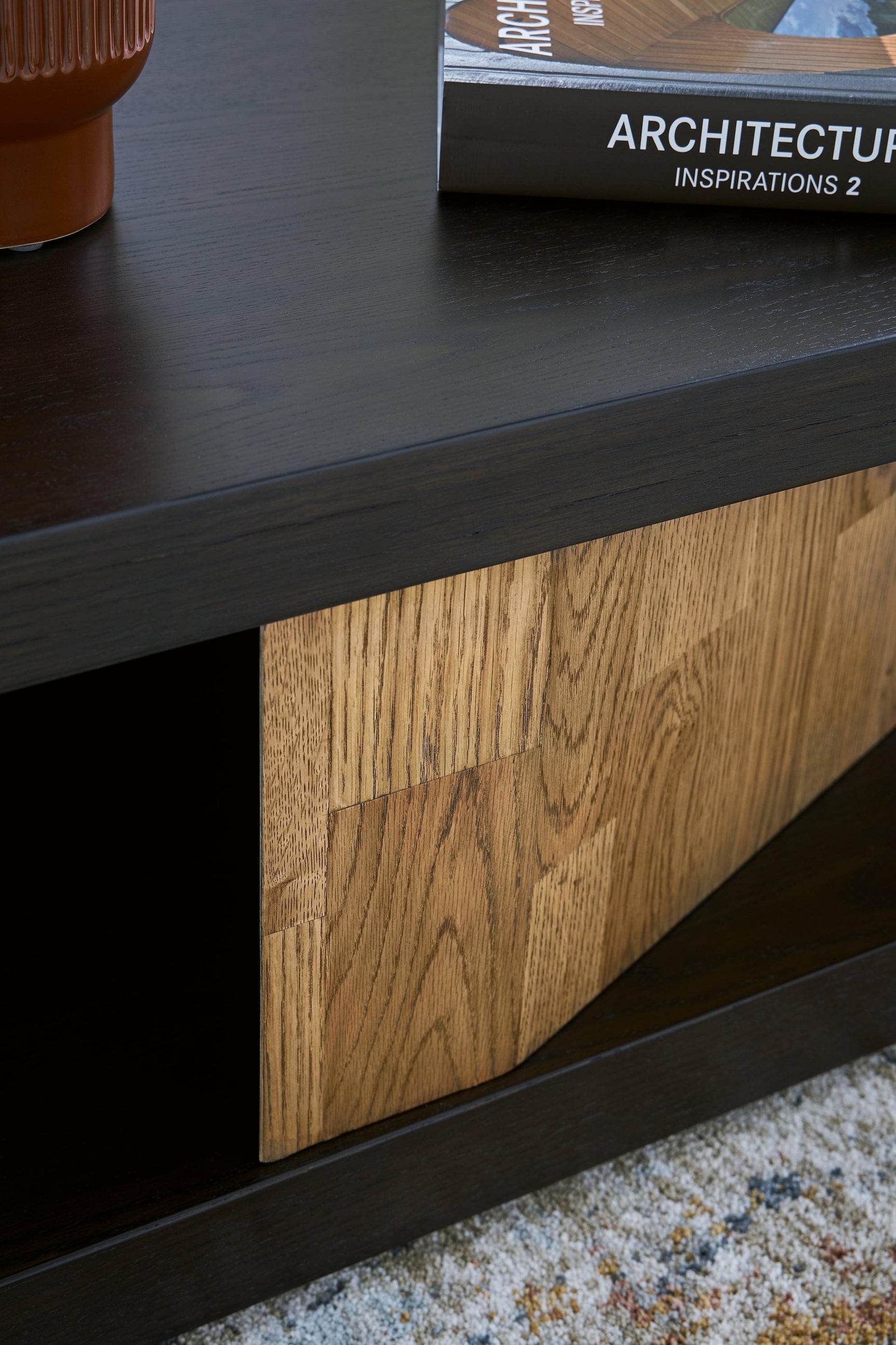 Kocomore Brown/natural Coffee Table - Ella Furniture