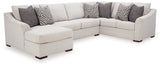 Koralynn Stone 3-Piece Sectional With Ottoman PKG015798 - 54102S1 | 5410208 - Ella Furniture