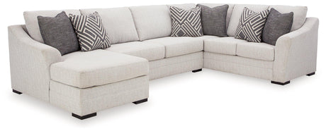 Koralynn Stone 3-Piece Sectional With Ottoman PKG015798 - 54102S1 | 5410208 - Ella Furniture