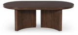 Korestone Dark Brown Coffee Table view 4