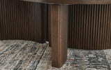 Korestone Dark Brown Coffee Table with 1 End Table detail view