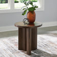 Korestone Dark Brown End Table from Ella Furniture