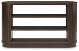 Korestone Warm Brown Home Office Desk with Chair and Storage - Ella Furniture