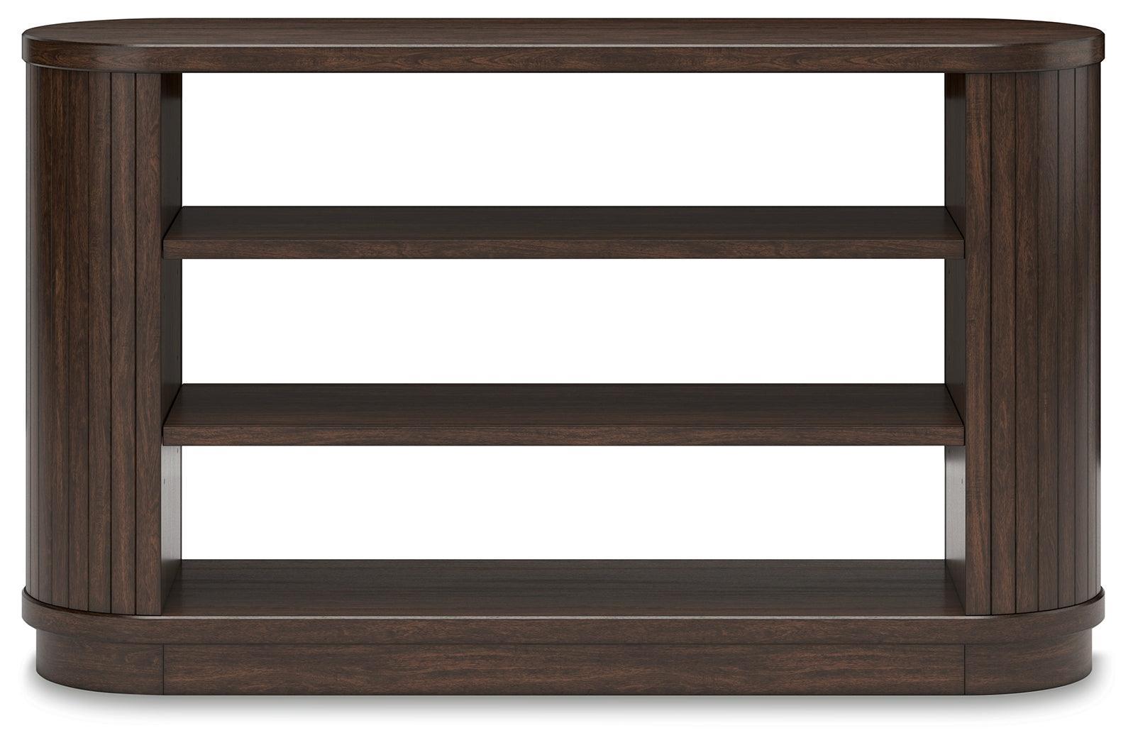 Korestone Warm Brown Home Office Desk with Chair and Storage - Ella Furniture