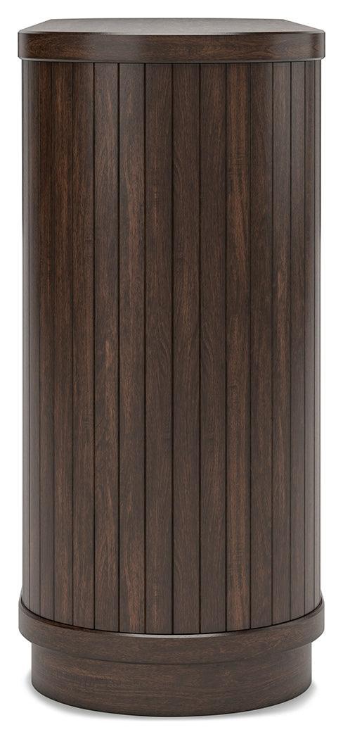 Korestone Warm Brown Home Office Desk with Chair and Storage - Ella Furniture