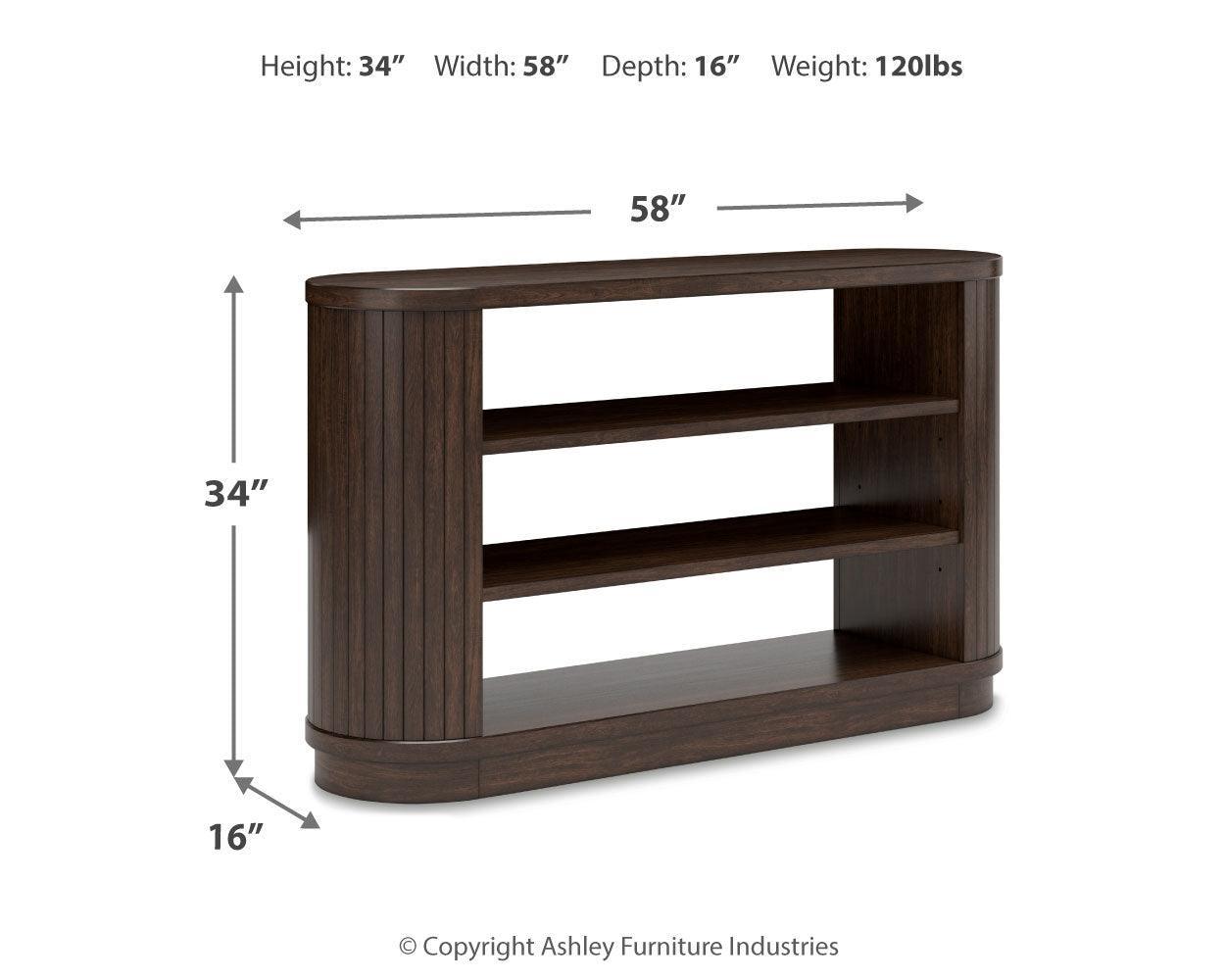 Korestone Warm Brown Home Office Desk with Chair and Storage - Ella Furniture