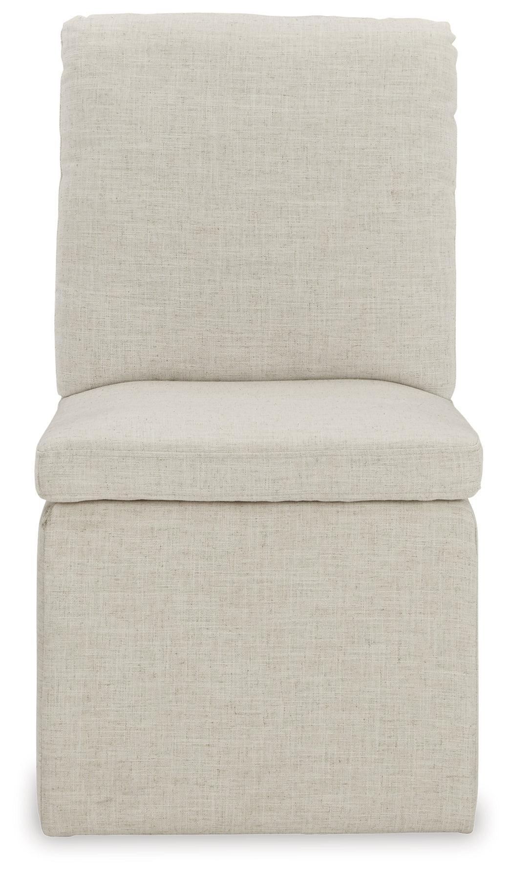 Krystanza Oatmeal Dining Chair - Ella Furniture