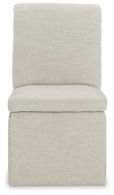 Krystanza Oatmeal Dining Chair - Ella Furniture