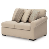 LadyMae Twill Performance Fabric,Next-Gen Nuvella™ 2-Piece Sectional with Chaise angled view