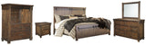 Lakeleigh Brown Panel Bedroom Set - Ella Furniture