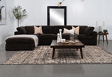 Lakeview 5-piece Upholstered Modular Sectional Chocolate 551464-SETB - Ella Furniture